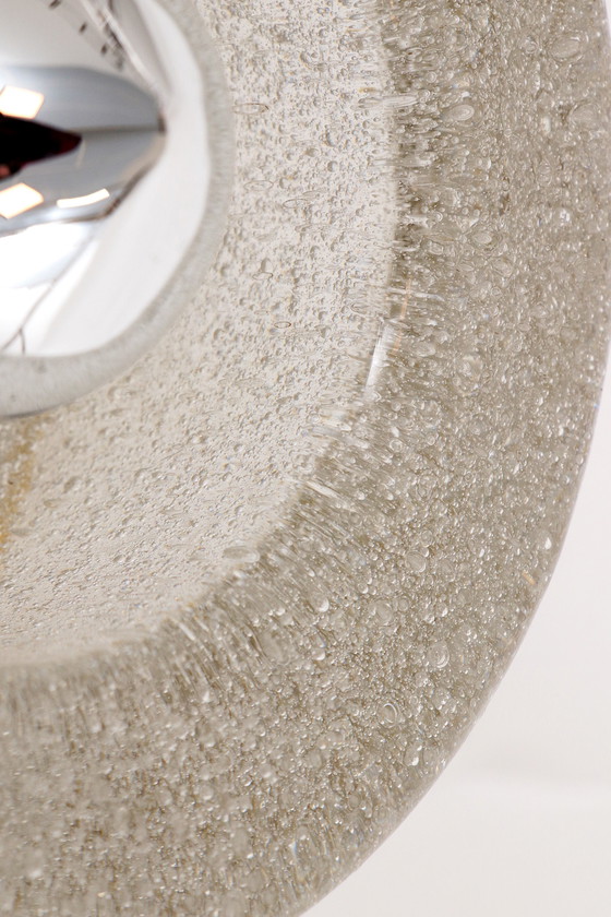 Image 1 of Peill & Putzler Cube Wall Lamp Ice Glass - Vintage Space Design