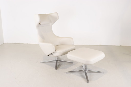 Vitra Grand Repos fauteuil + Ottoman