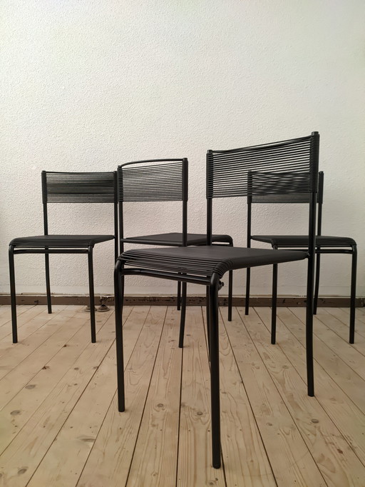 4x Alias Italy Spaghetti Chairs