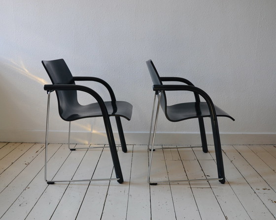 Image 1 of 4X Thonet S320 Stoelen, 1984