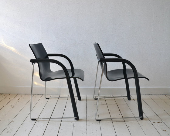 Image 1 of 4X Thonet S320 Stoelen, 1984