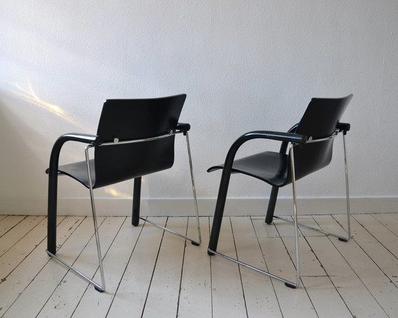 Image 1 of 4X Thonet S320 Stoelen, 1984