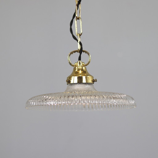 Art Deco Holophane Hanglamp