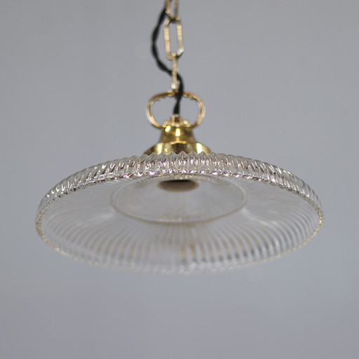 Art Deco Holophane Hanglamp