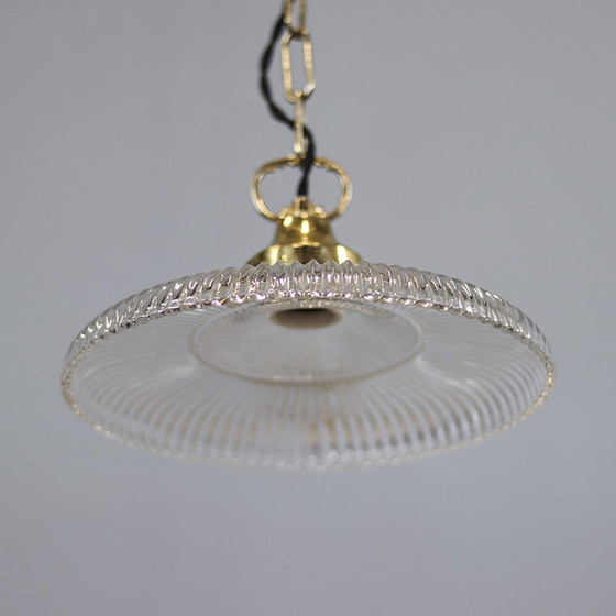 Image 1 of Art Deco Holophane Hanglamp