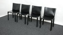 4x Cassina Mario Bellini 'CAB 412' stoelen