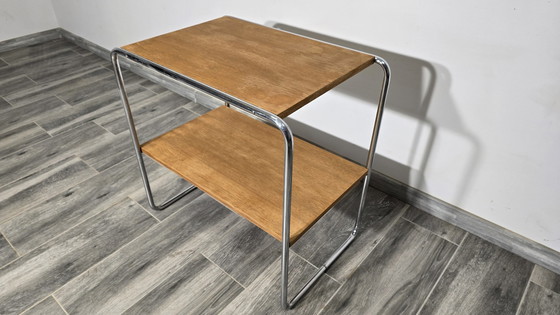 Image 1 of Console tafel toegeschreven aan Marcel Breuer