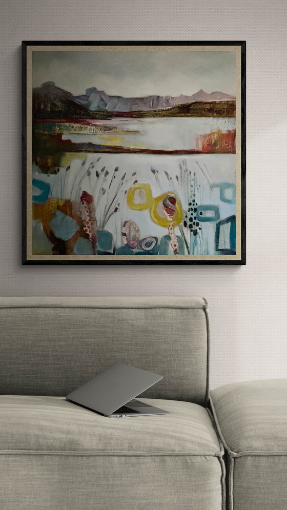 Image 1 of Abstract landschap