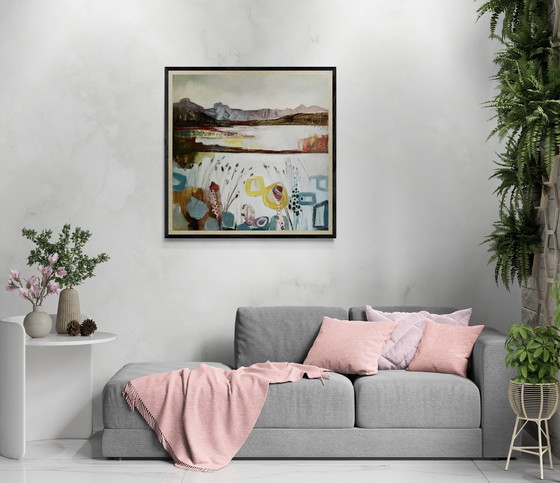 Image 1 of Abstract landschap