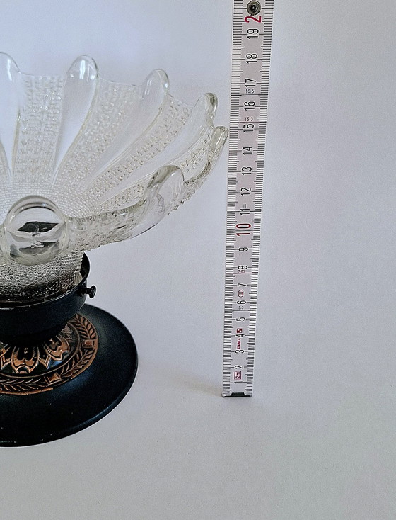 Image 1 of Oude art nouveau plafondlamp