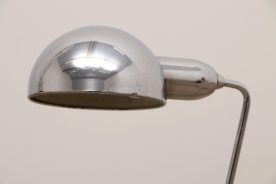 Image 1 of Original Jumo 600 Chrome Lamp Selected by Charlotte Perriand.