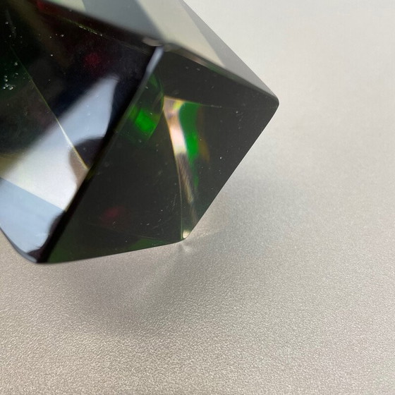 Image 1 of Vintage Murano glazen Sommerso vaas van Flavio Poli, Italië 1970