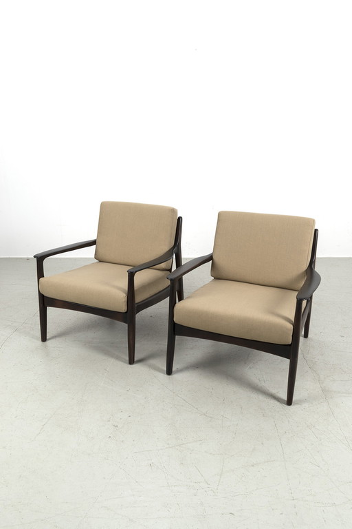 2x Eugen Schmidt fauteuils