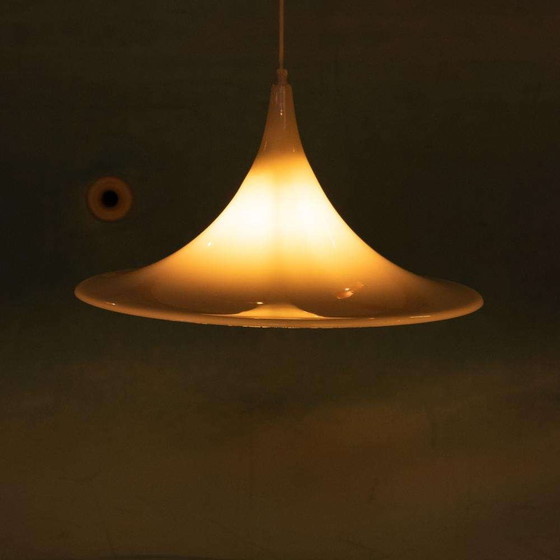 Image 1 of Space age heksenhoed hanglamp plexiglas, minimalist pendant