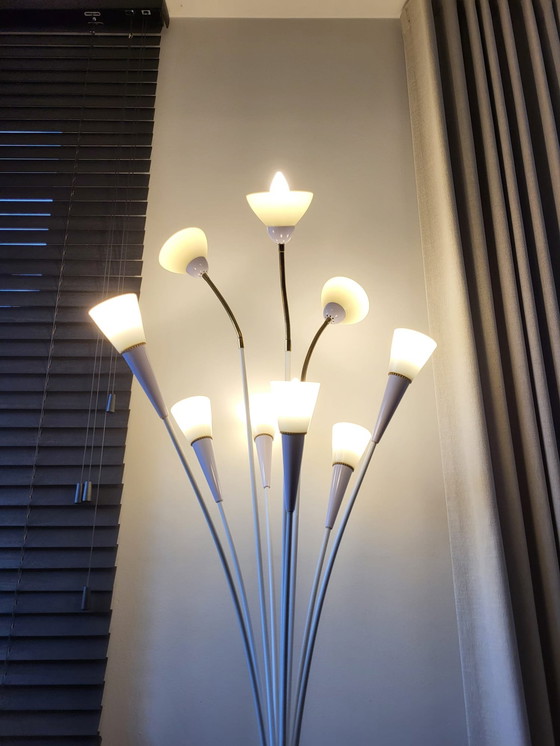 Image 1 of Vintage Sprietlamp Met 9 Lichtpunten 1950-1960