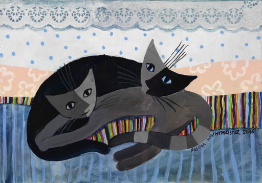 Rosina Wachtmeister    ---Sleeping Cats  ( Speciale Prijs)