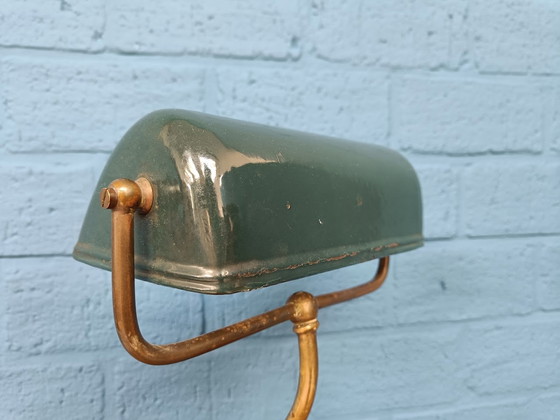 Image 1 of Vintage Bankierslamp Bureaulamp Bauhaus