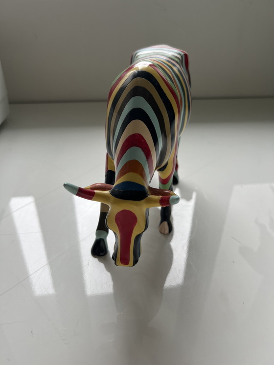 Image 1 of Cow Parade Striped large