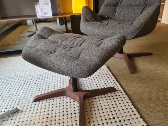 Image 1 of Thonet Fauteuil 808 + voetenbank 808H