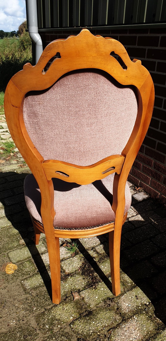 Image 1 of 6x Barok Eetkamer Stoelen