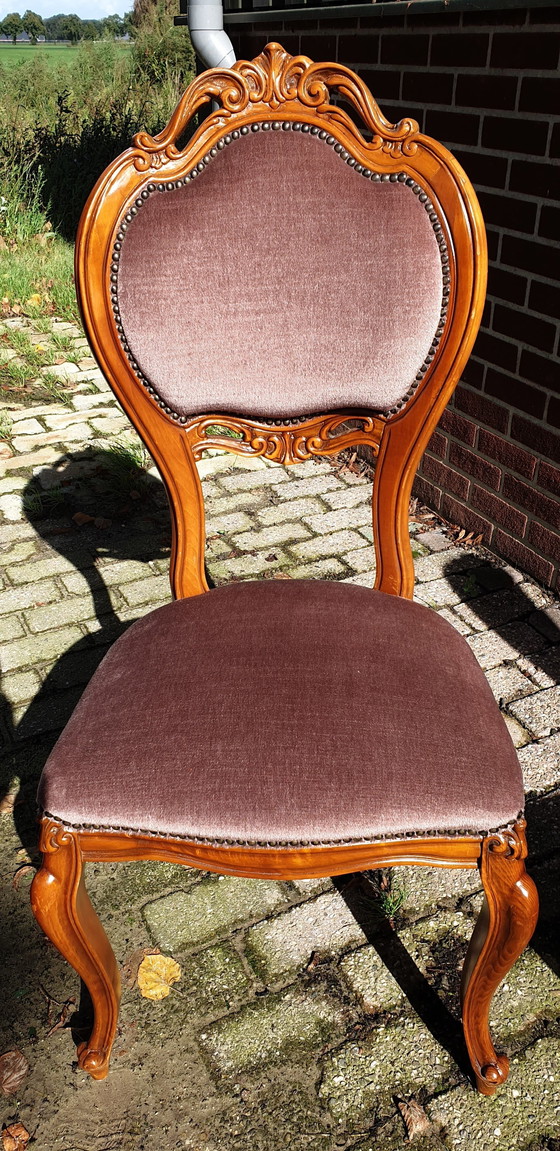 Image 1 of 6x Barok Eetkamer Stoelen