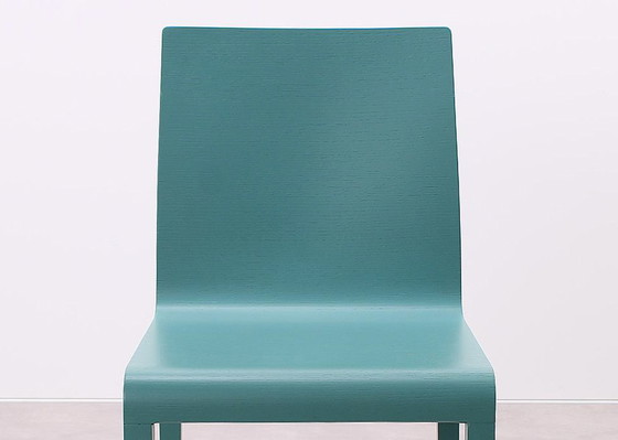 Image 1 of 4X Pedrali Young 420 Stoel Turquoise