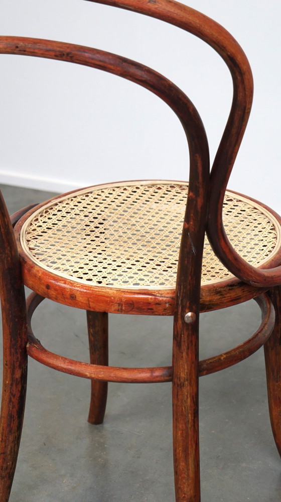 Image 1 of Thonet Stoel Model Nr. 14