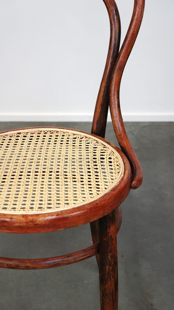 Image 1 of Thonet Stoel Model Nr. 14