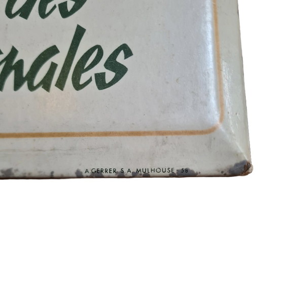 Image 1 of Vintage Franse Reclame Kalander Uit 1958