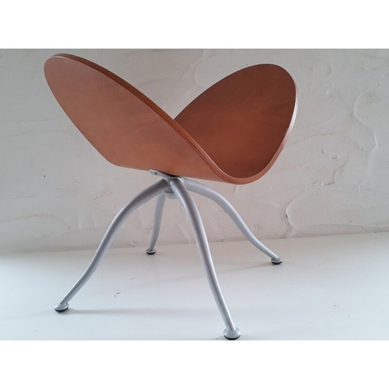 Image 1 of Vintage Italiaans tijdschriftenrek door Calligaris Portarivisita