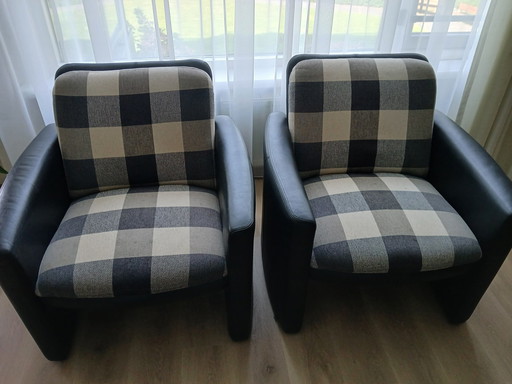 2x Leolux Farolito fauteuil