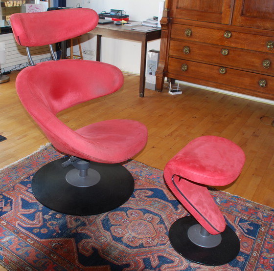 Image 1 of Stokke Peel fauteuil met hocker