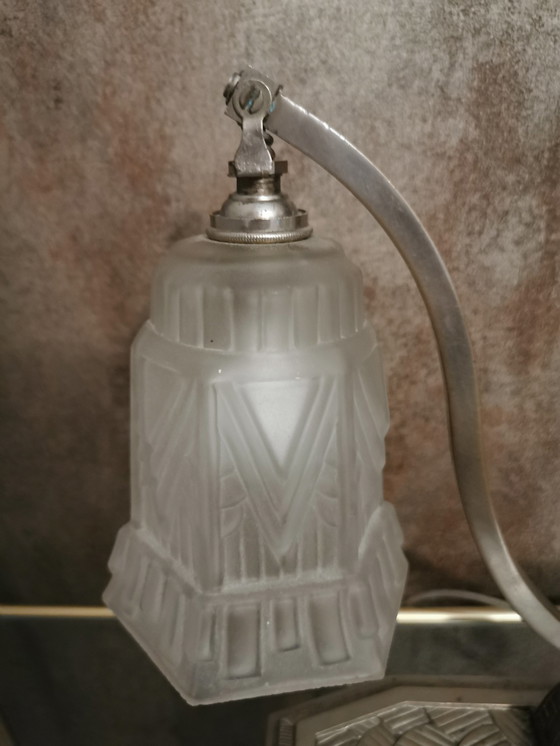 Image 1 of Artdeco tafelschemerlamp