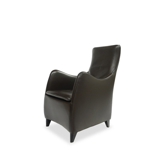 Image 1 of Wittmann Senta Fauteuil | Leer Bruin