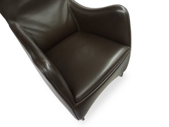 Image 1 of Wittmann Senta Fauteuil | Leer Bruin