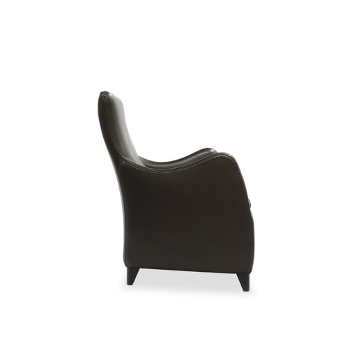 Wittmann Senta Fauteuil | Leer Bruin