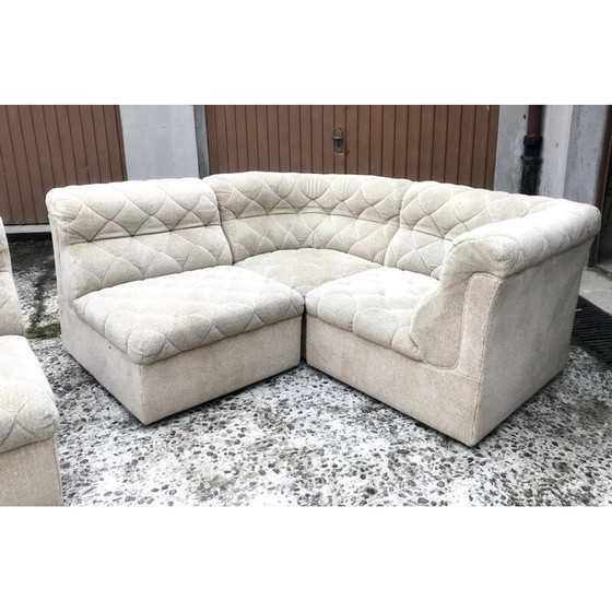 Image 1 of Vintage modulair bankstel en fauteuils Laauser 1960