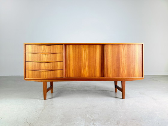 Image 1 of Mid Century Dressoir Sejling Skabe Erling W. Bach Teakhout