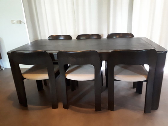 Image 1 of Vintage eetkamerset