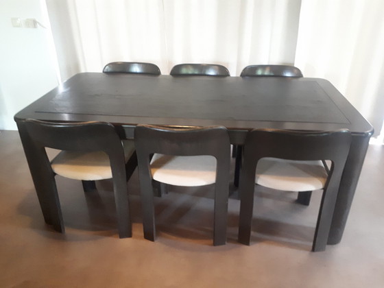 Image 1 of Vintage eetkamerset