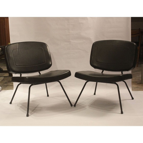 Image 1 of Vintage fauteuil CM 190 van Pierre Paulin Edition Thonet, 1955