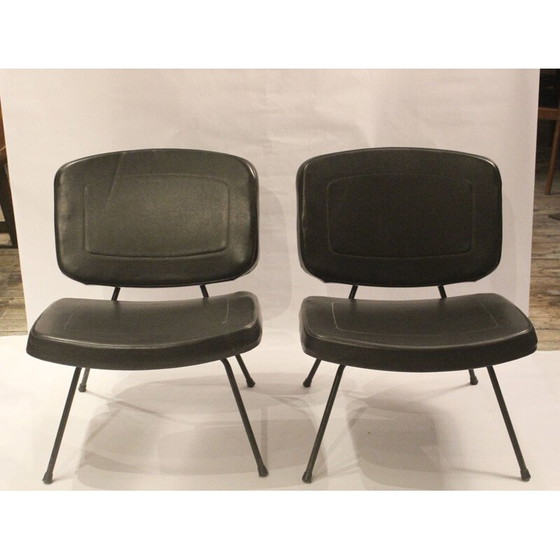 Image 1 of Vintage fauteuil CM 190 van Pierre Paulin Edition Thonet, 1955