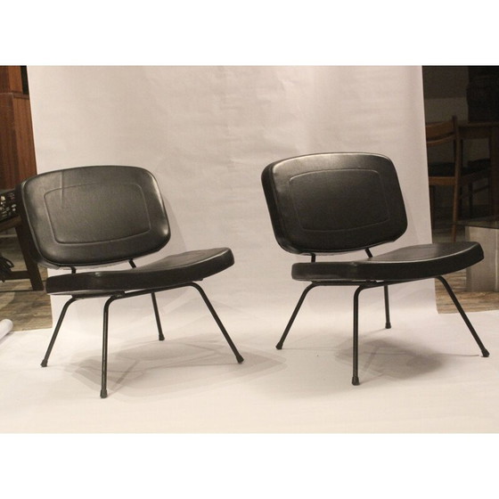 Image 1 of Vintage fauteuil CM 190 van Pierre Paulin Edition Thonet, 1955