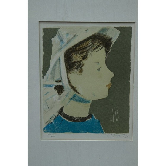Image 1 of Vintage handgesigneerde litho door Ove Olson, 1971