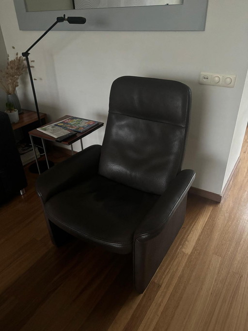 De Sede Fauteuil Met Hocker