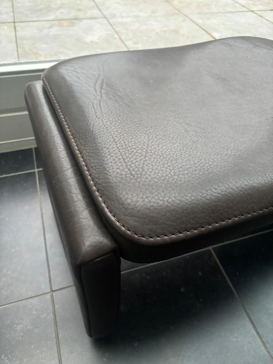 Image 1 of De Sede Fauteuil Met Hocker