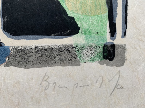 Image 1 of Bram van Velde | Handgesigneerde litho | 'YR 183' | 1975