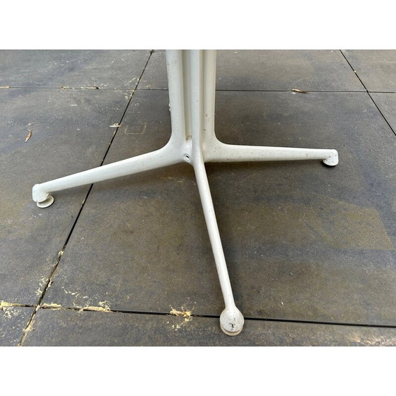 Image 1 of Paar vintage glasvezel en kunstleren La Fonda stoelen van Charles en Ray Eames voor Herman Miller, 1960