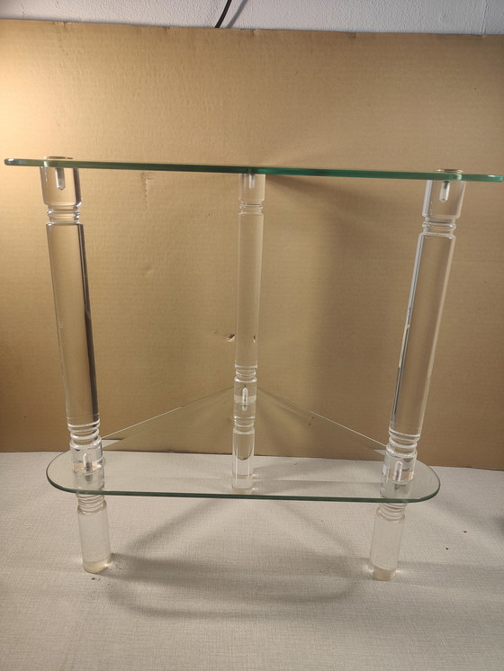 Image 1 of Vintage bijzettafel