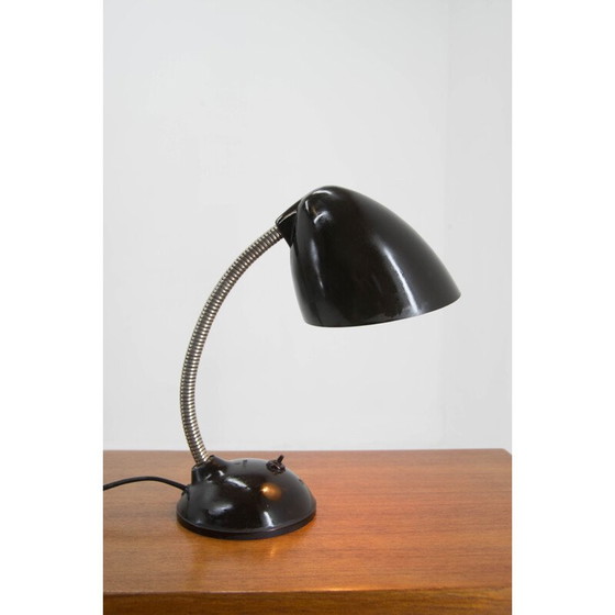 Image 1 of Vintage verstelbare bakelieten tafellamp van Eric Kirkman Cole, 1950